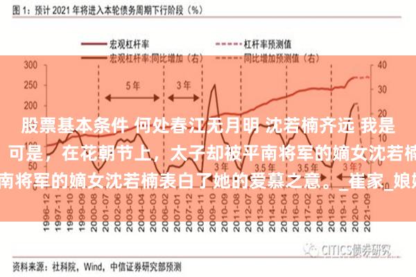 股票基本条件 何处春江无月明 沈若楠齐远 我是皇上钦定的太子妃人选。 可是，在花朝节上，太子却被平南将军的嫡女沈若楠表白了她的爱慕之意。_崔家_娘娘_母后